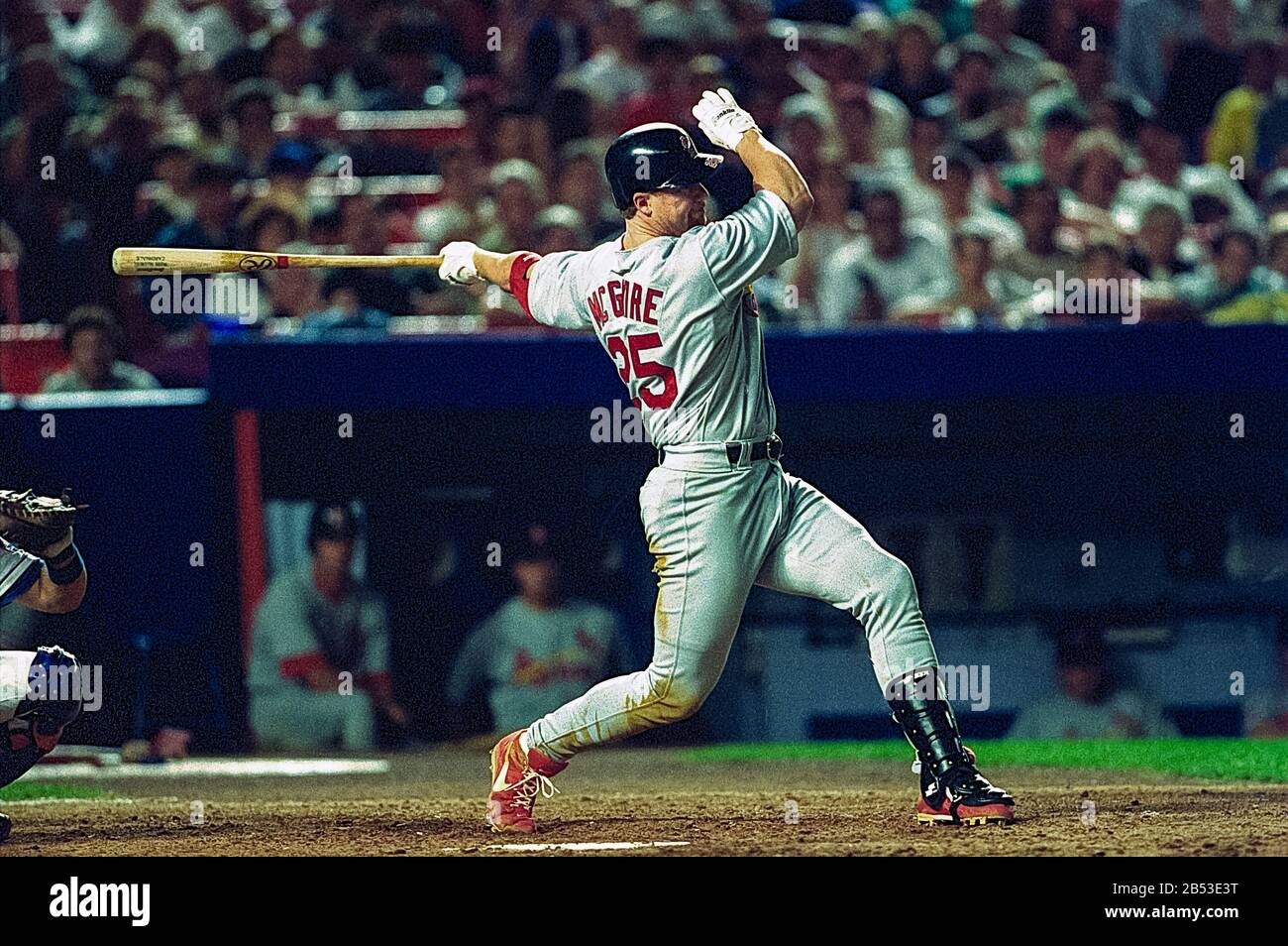 Mark McGwire, St. Louis Cardinals during the home run record breaking