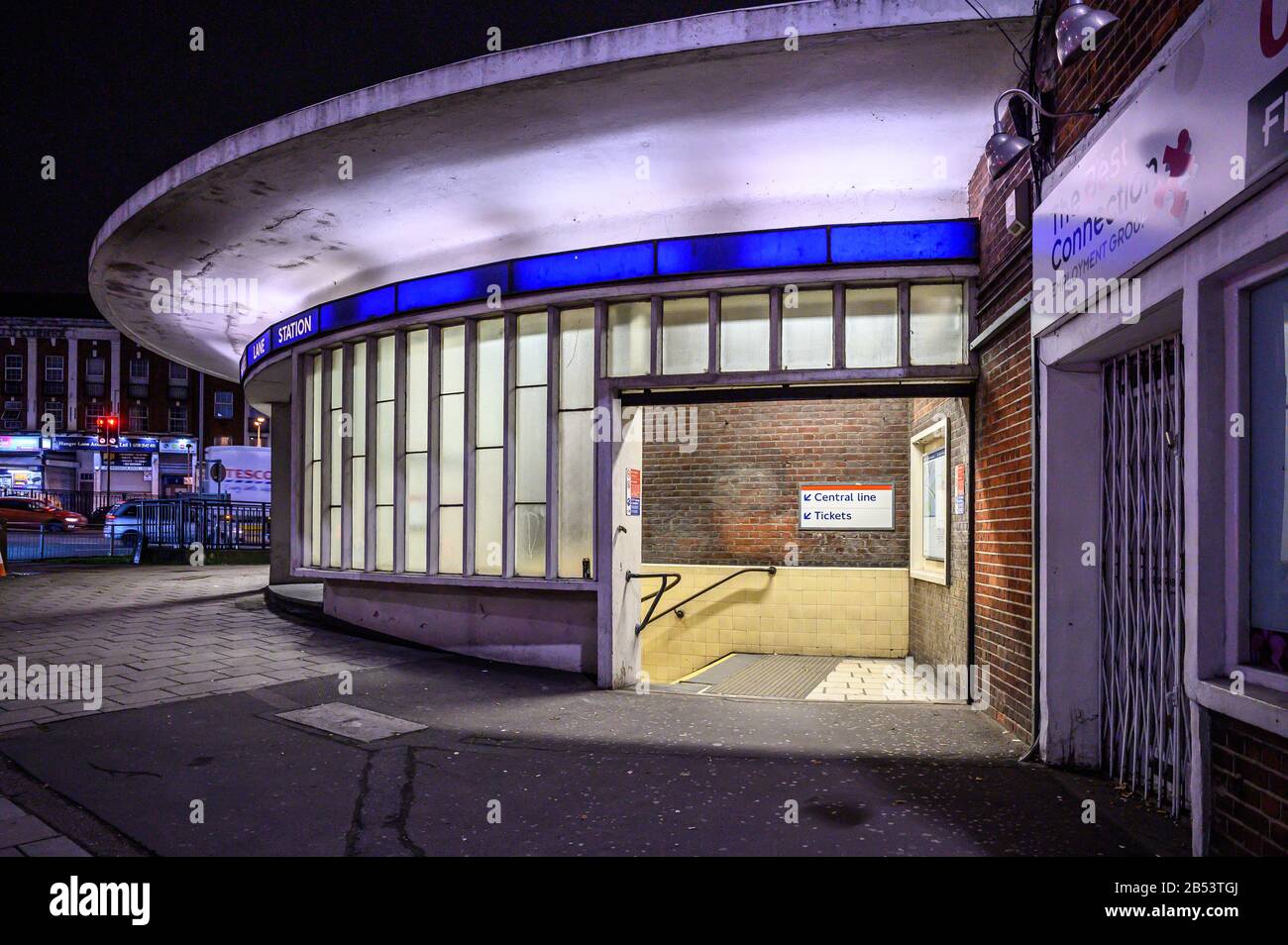 Hanger Lane Underground station Stock Photo - Alamy