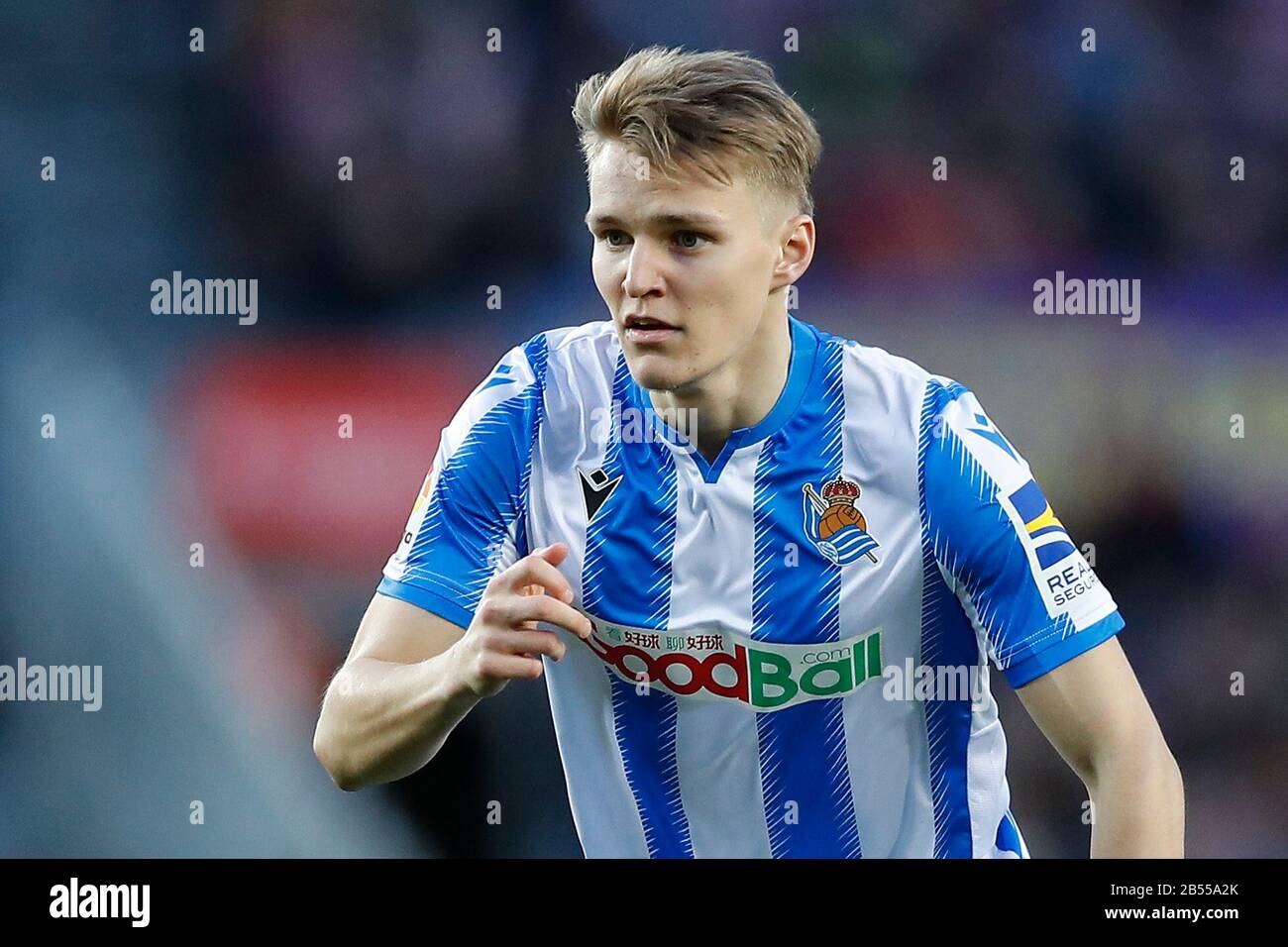 Martin Odegaard, Real Sociedad Stock Photo - Alamy