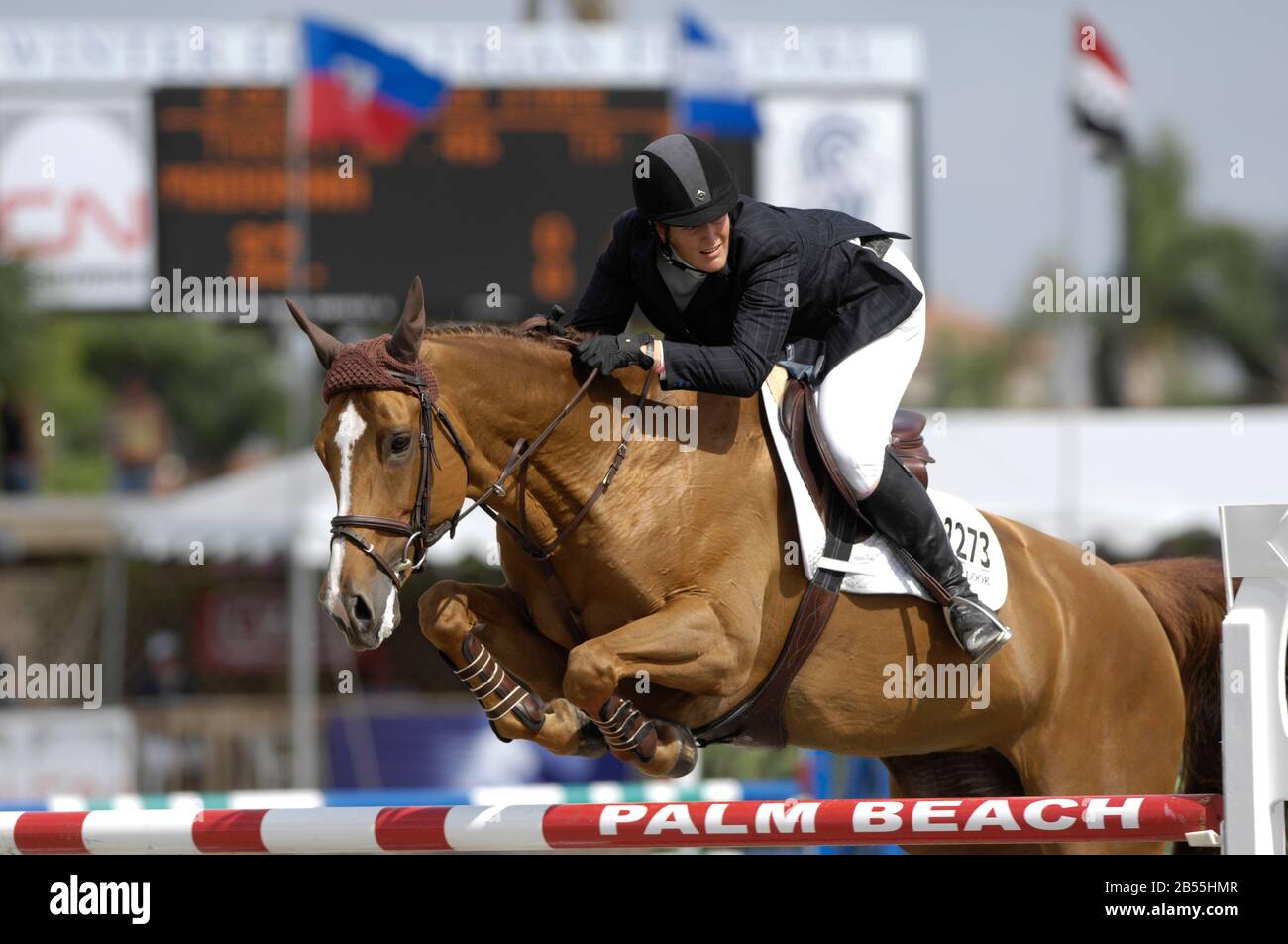 Horses Miracles Ride Katherine Miracle (USA) riding Madonna, Winter Equestrian Festival ...
