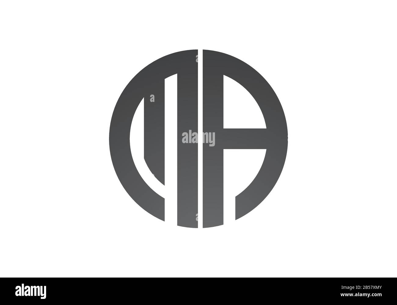 Initial Letter M A Logo design vector template, Monogram Logo sign ...