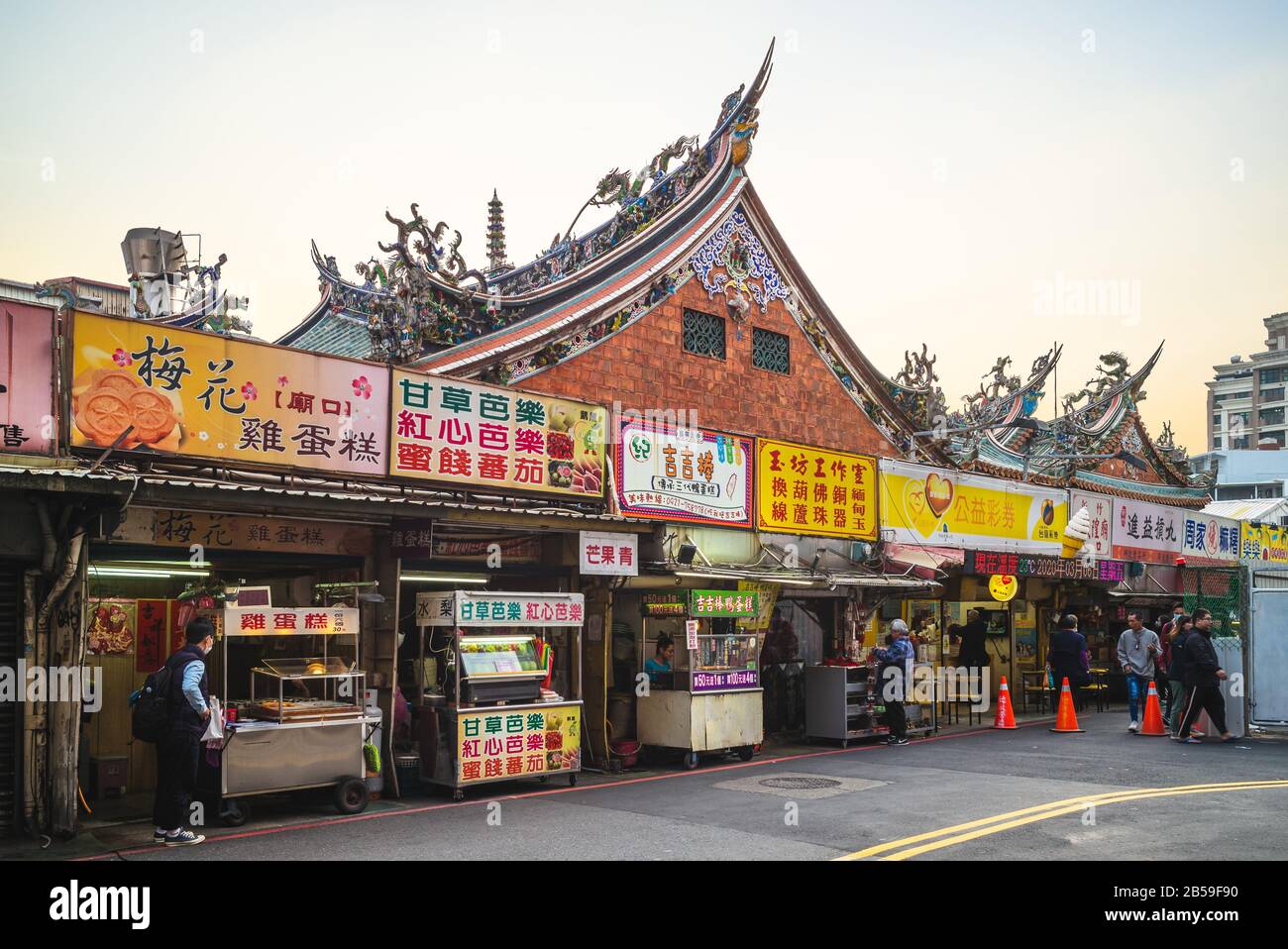 Hsinchu, Taiwan March 6, 2020 Hsinchu City God temple, the largest