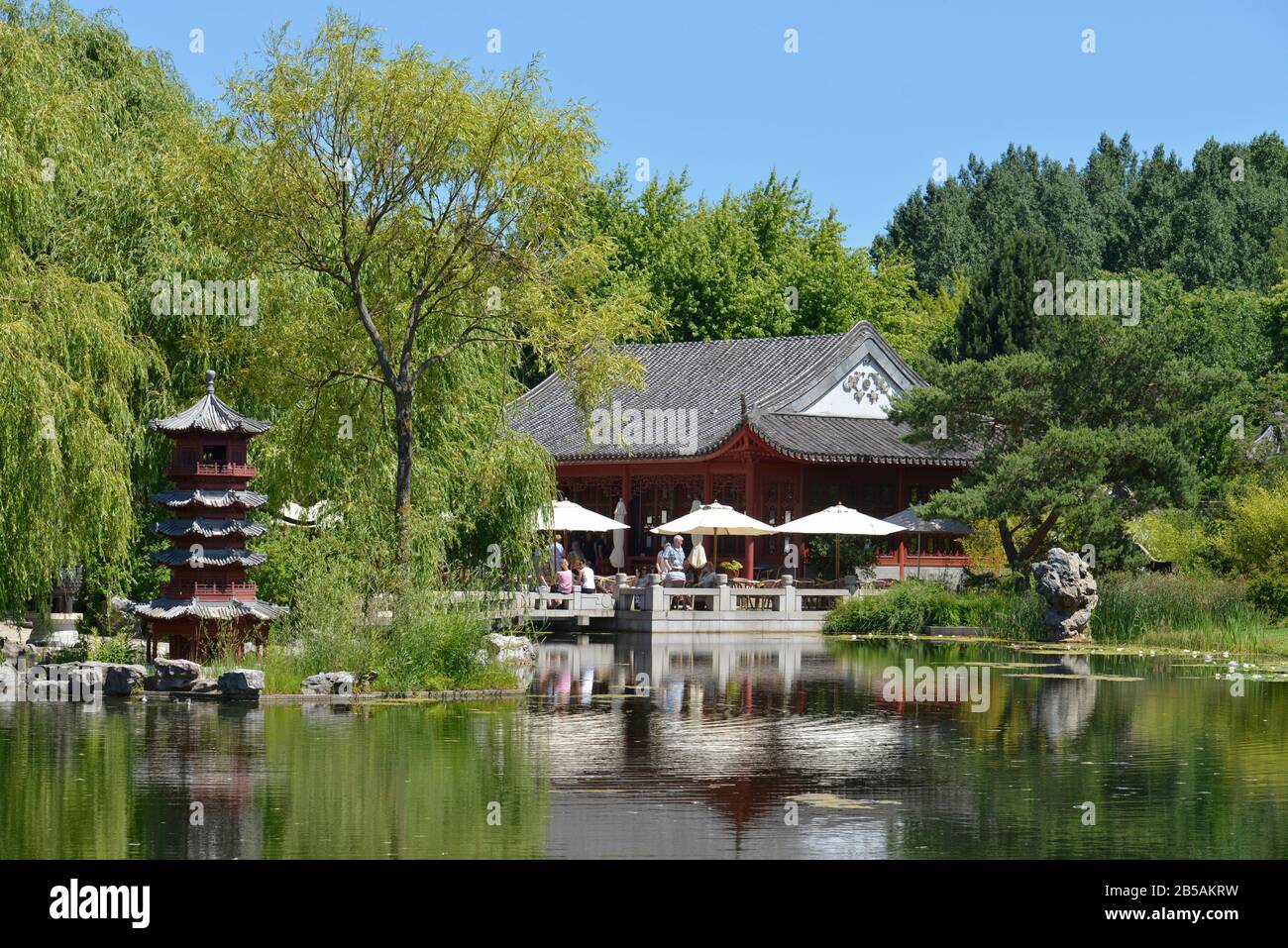 Chinesischer Garten, Erholungspark Marzahn, Blumberger Damm, Marzahn