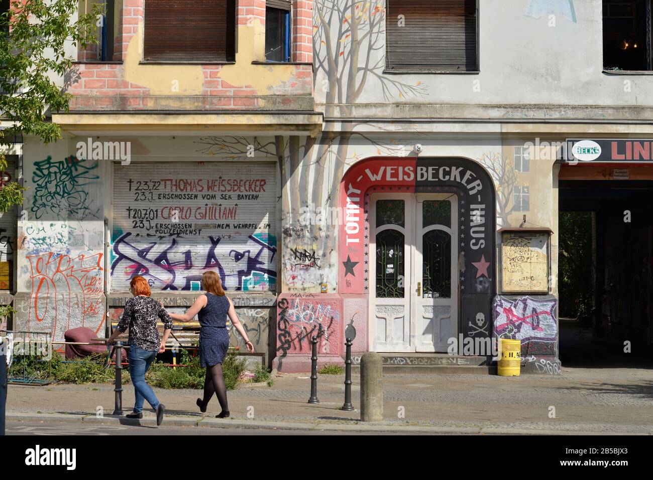 Tommy-Weisbecker-Haus, Wilhelmstrasse, Kreuzberg, Berlin, Deutschland Stock Photo