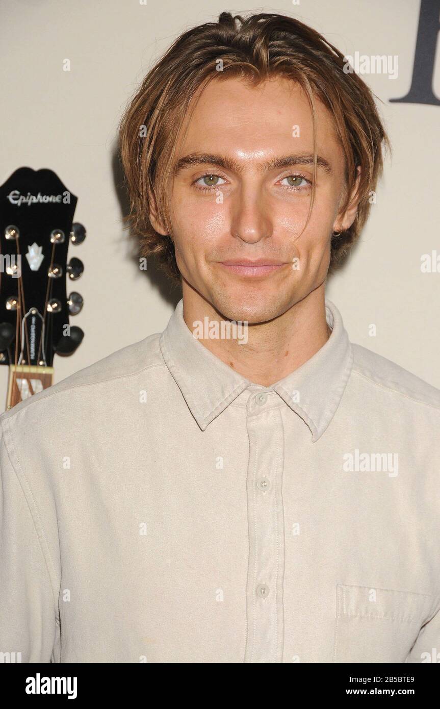 March 7, 2020, Los Angeles, California, United States: March 7th  2020 - Los Angeles, California  USA -  Actor HART DENTON   at the '' I Still Believe'' Premiere  held at the ArcLight Theater Los Angeles  CA (Credit Image: © Paul Fenton/ZUMA Wire) Stock Photo
