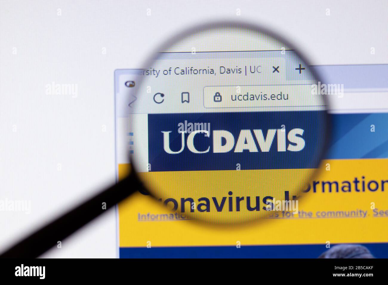 Los Angeles, California, USA - 7 March 2020: University of California ...