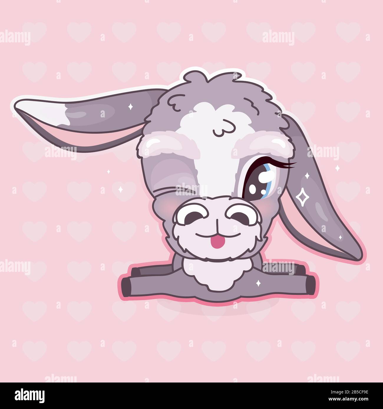 Cute Donkey Kawaii Cartoon Vector Character Adorable And Funny Happy Animal Winking Isolated Sticker Patch Girlish Illustration Anime Baby Girl Stock Vector Image Art Alamy Cute Donkey Kawaii Cartoon Vector Character Adorable And Funny Happy Animal Winking Isolated Sticker Patch Girlish Illustration Anime Baby Girl Stock Vector Image Art Alamy