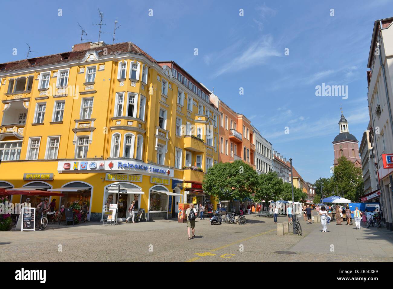 Carl-Schurz-Strasse, Altstadt, Spandau, Berlin, Deutschland Stock Photo