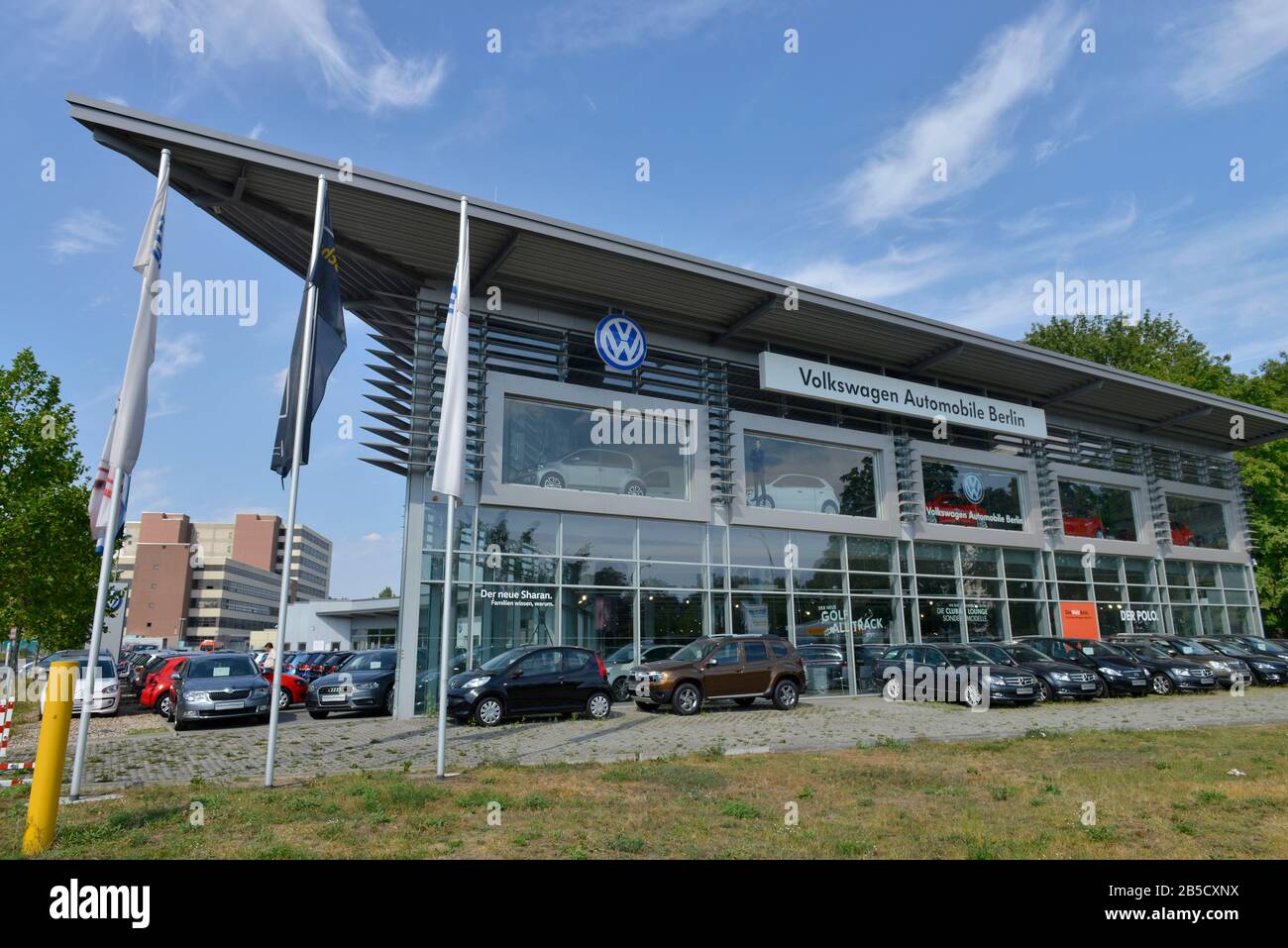 VW, Am Juliusturm, Spandau, Berlin, Deustchland Stock Photo
