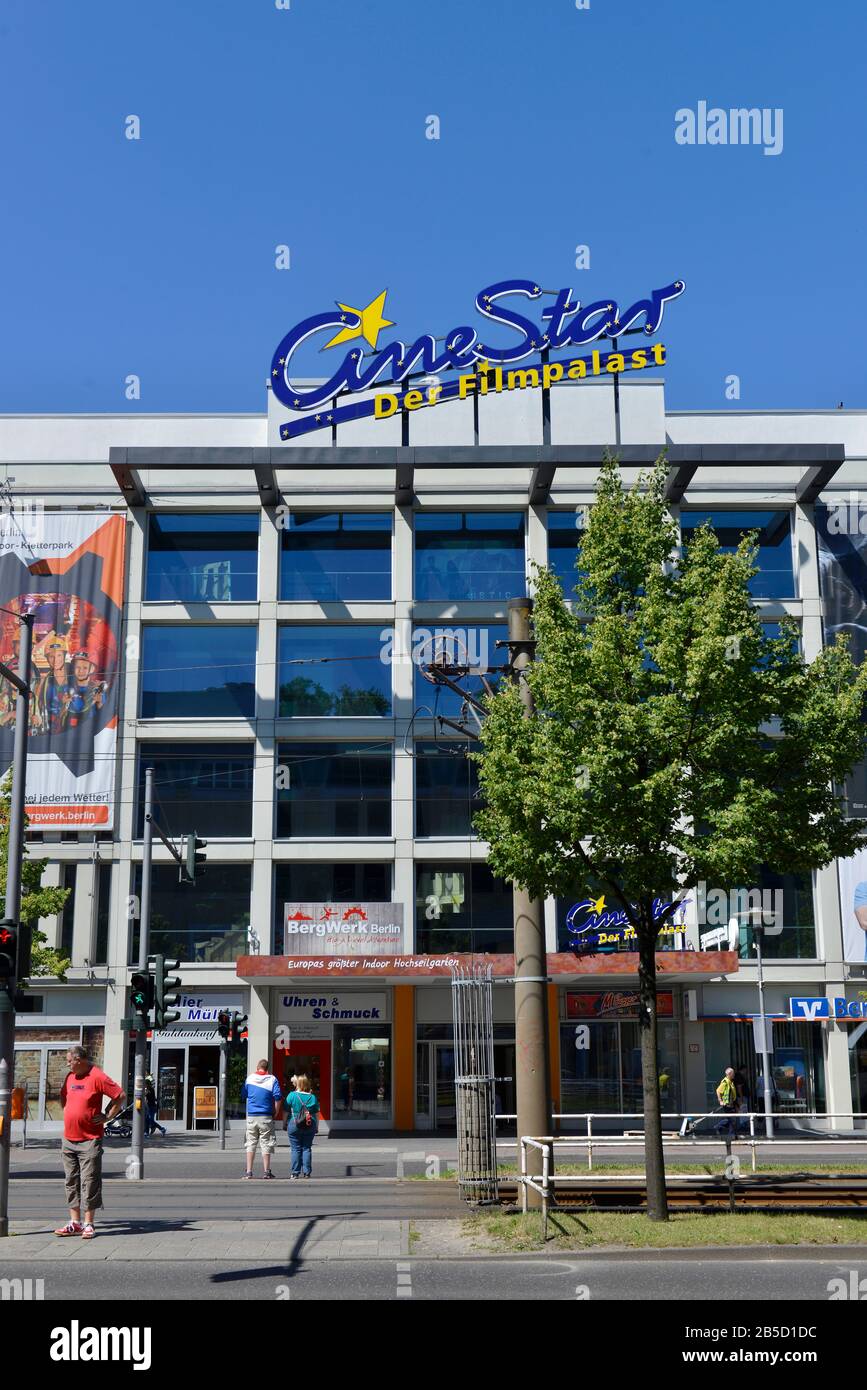 Kino Cine Star, Stendaler Strasse, Hellersdorf, Berlin, Deutschland Stock Photo