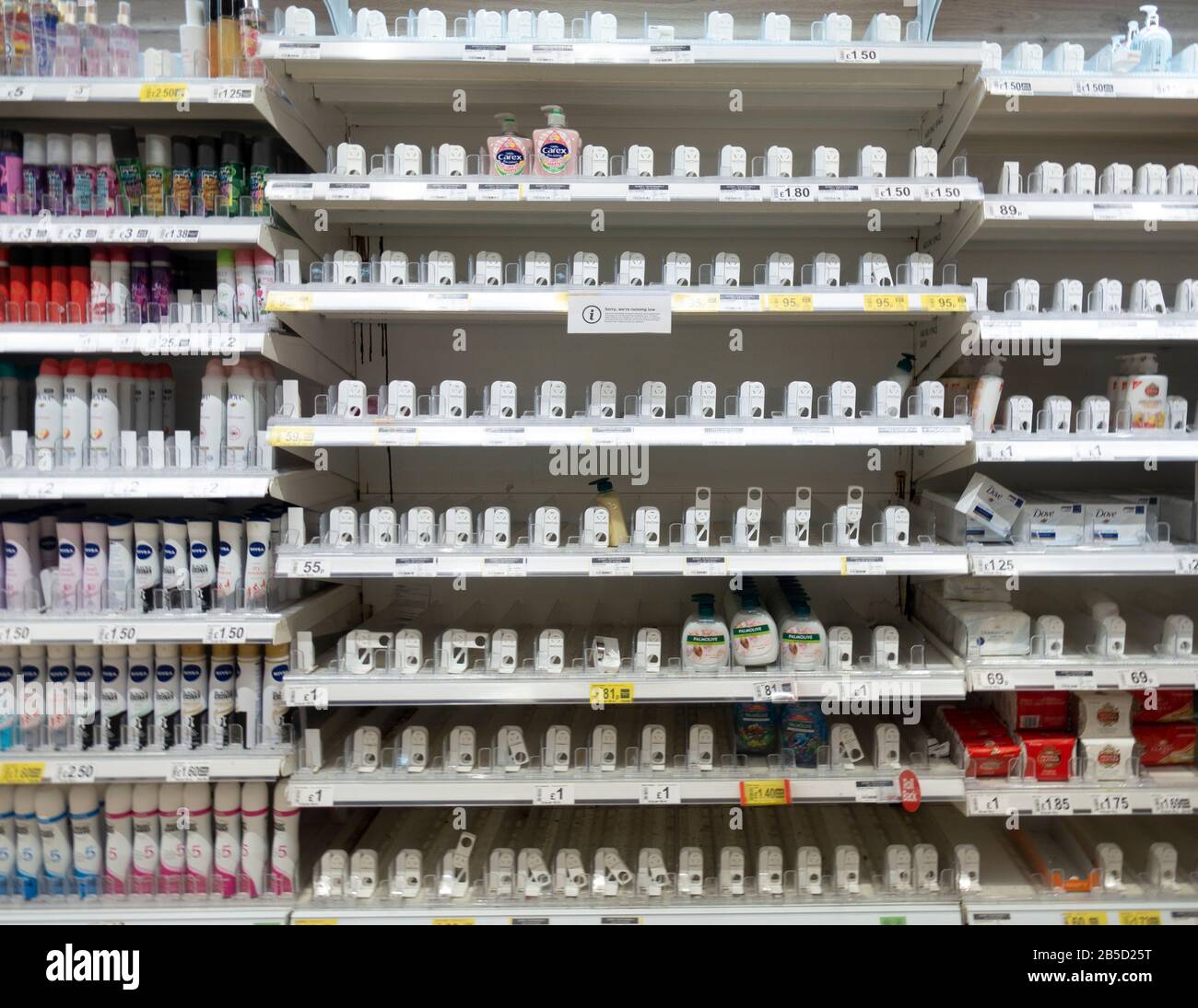 Shelves of soap hi-res stock photography and images - Alamy