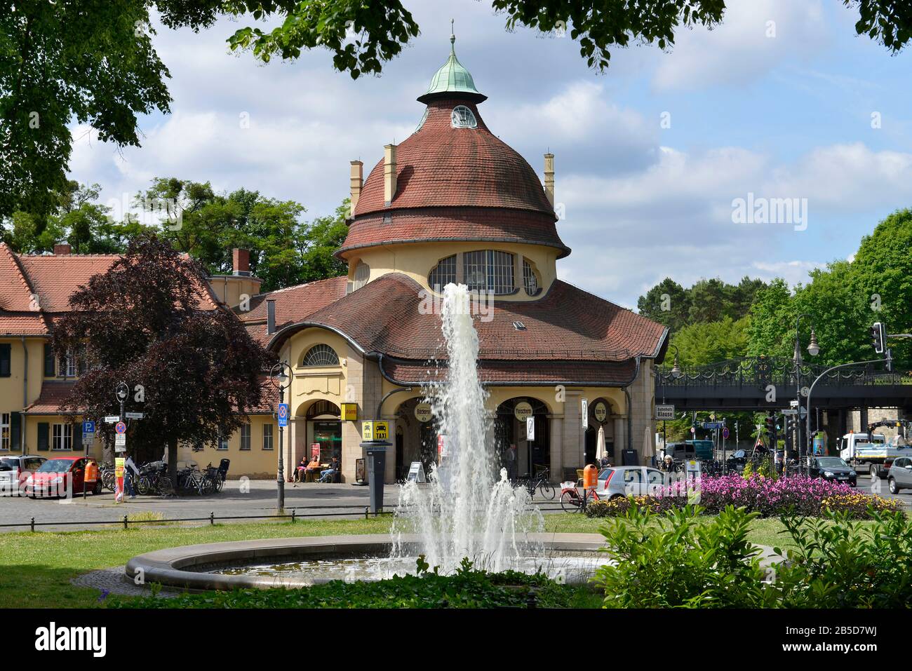 Bahnhof, Mexikoplatz, Zehlendorf, Berlin, Deutschland Stock Photo Alamy