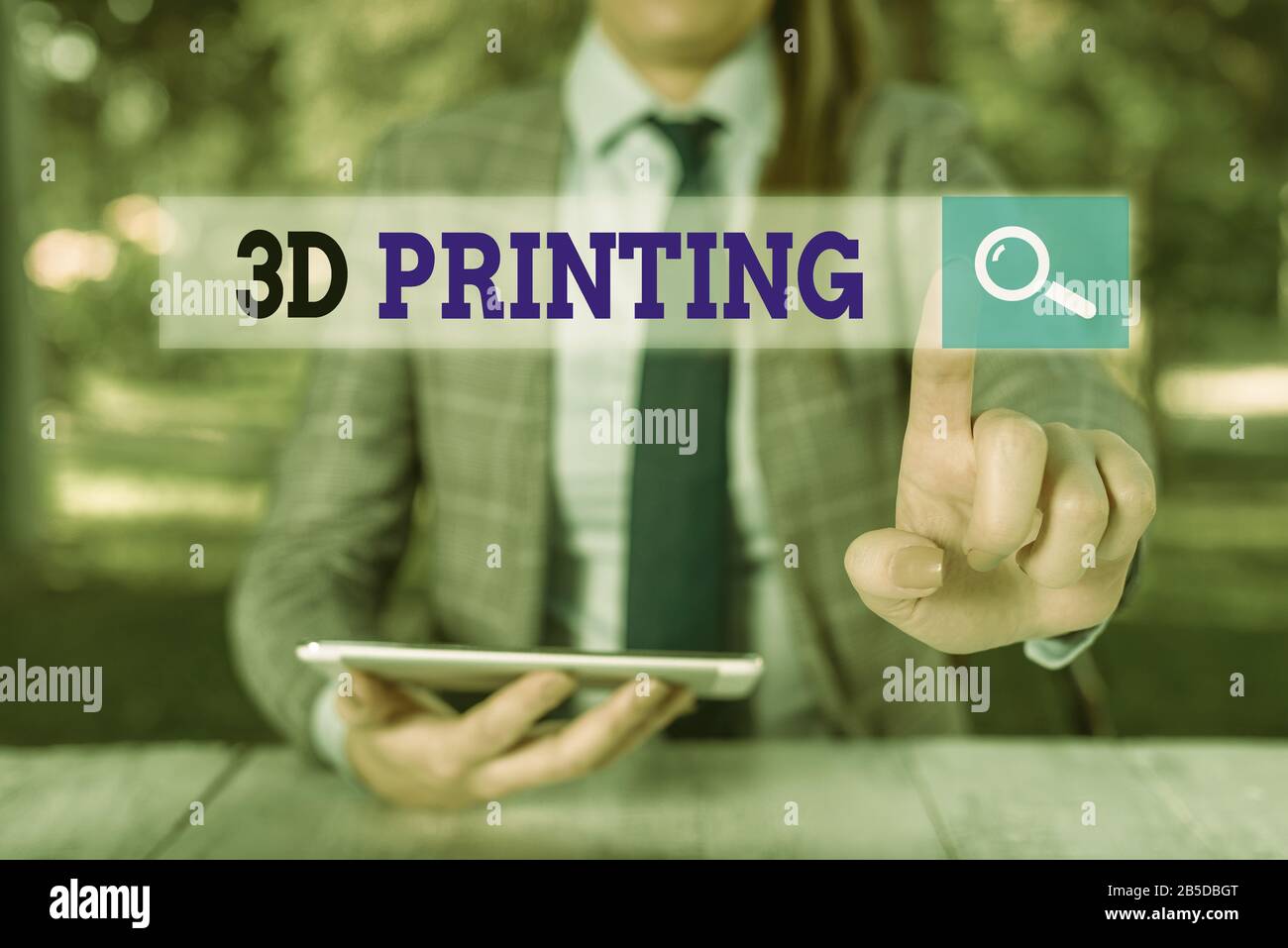 Handwriting text 3D Printing. Conceptual photo making a physical object ...