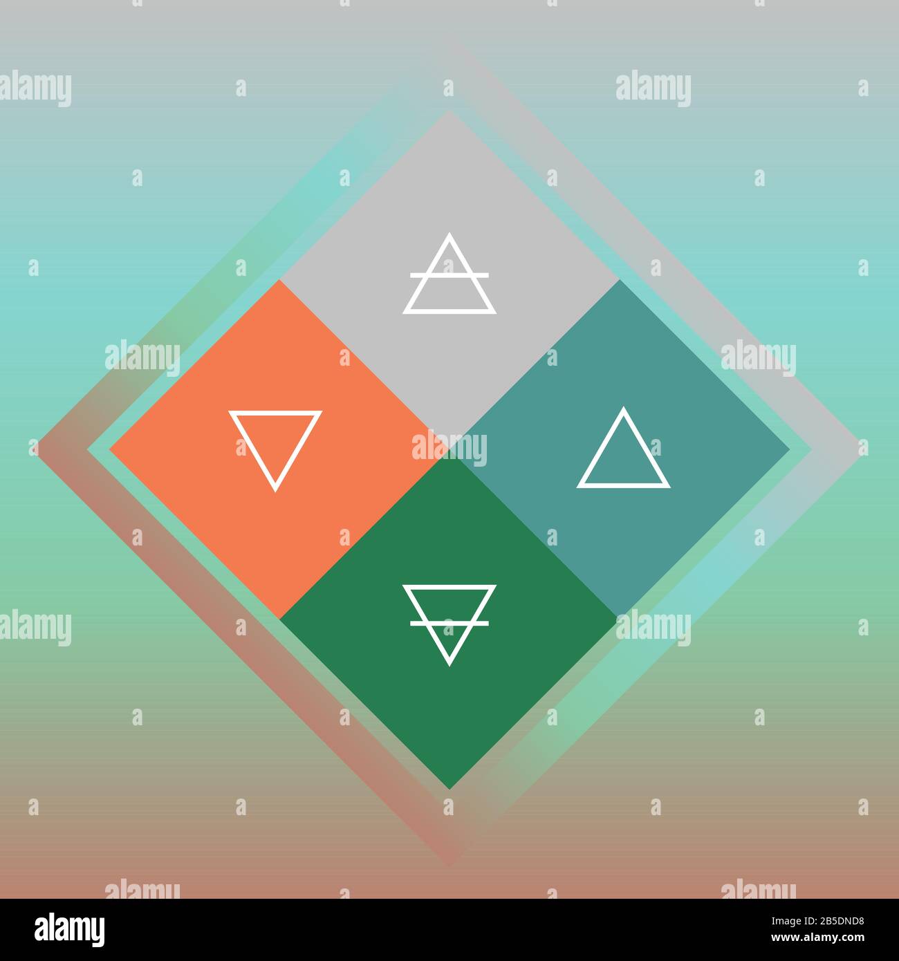 Triangle shapes in nature