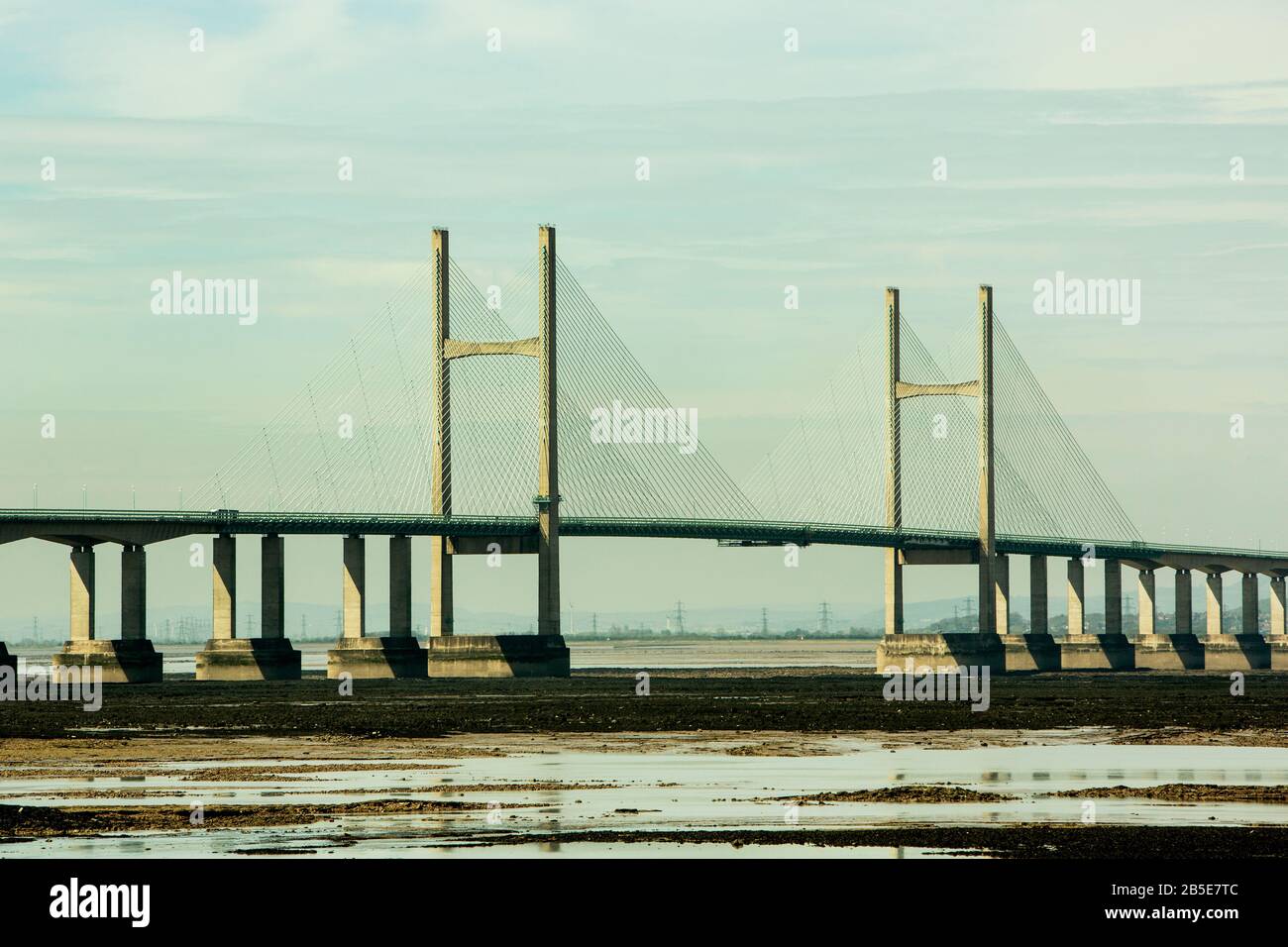 The Prince of Wales Bridge second (new) Severn suspension bridge