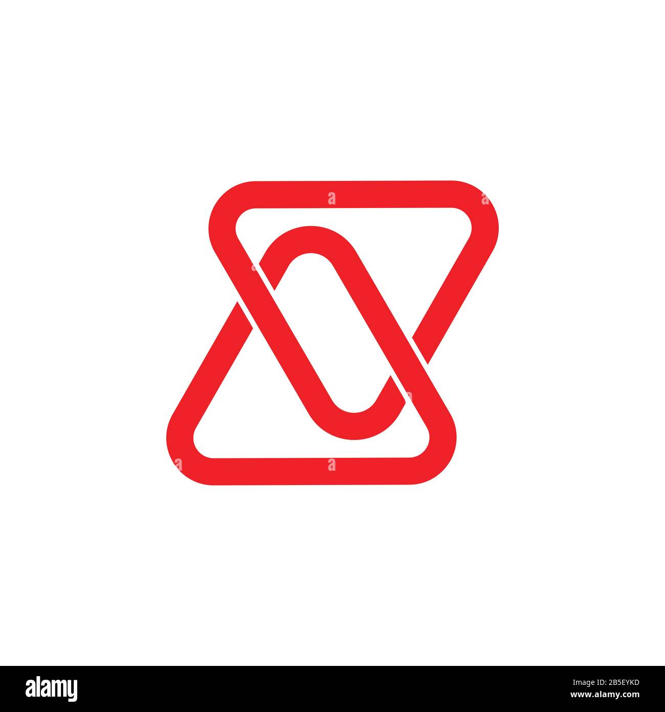 linked triangle abstract letter s logo vector Stock Vector Image & Art ...