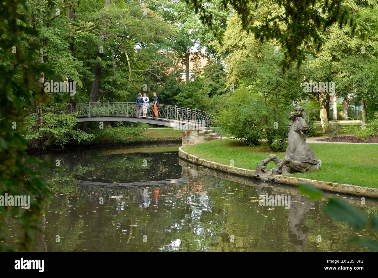 Hofgarten, Bayreuth, Bayern, Deutschland Stock Photo