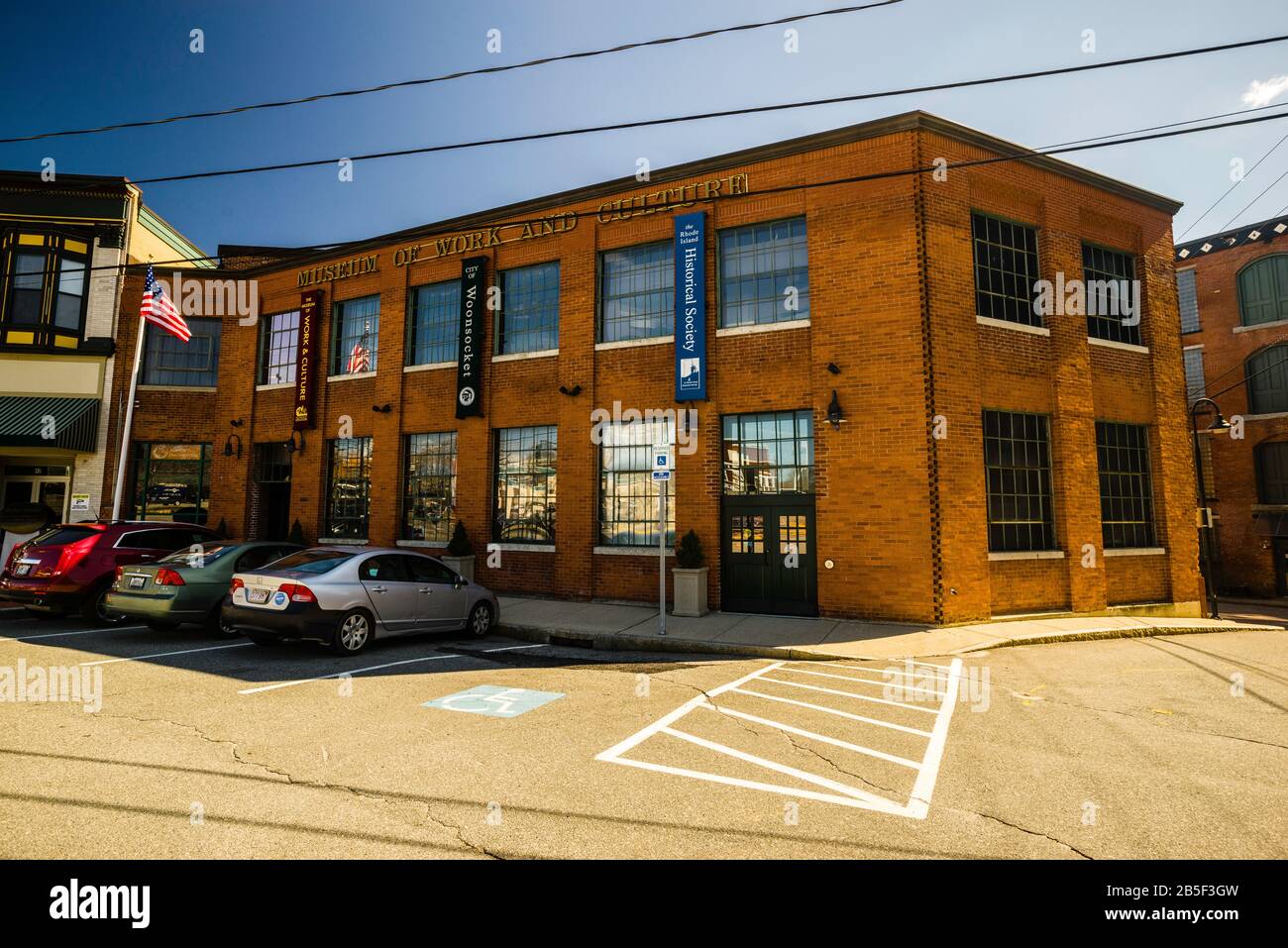 Museum of Work and Culture   Woonsocket, Rhode Island, USA Stock Photo