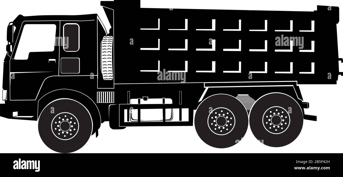 Free Free 338 Dump Truck Silhouette Svg SVG PNG EPS DXF File