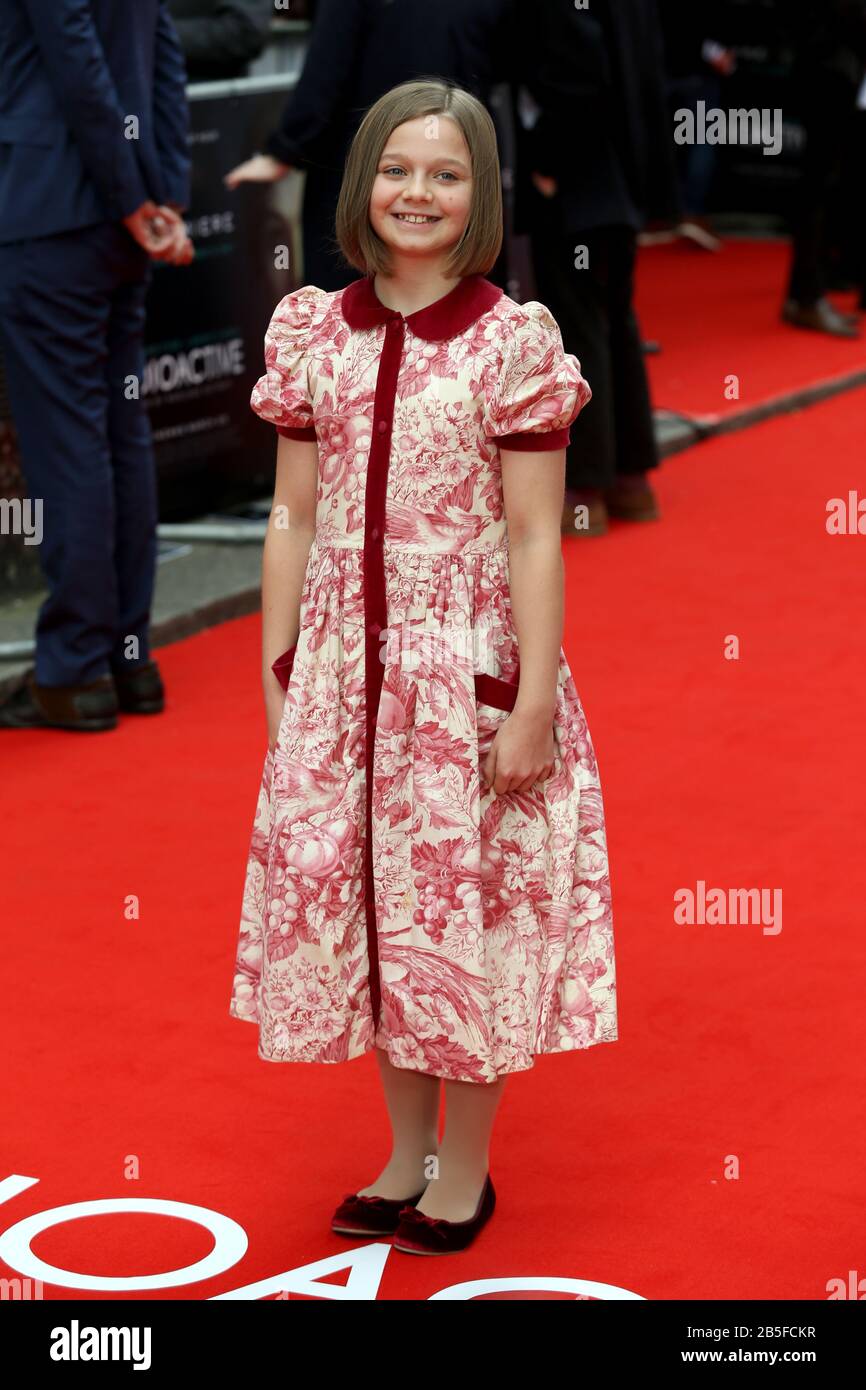 Harriet Turnbull attending the UK Premiere of RADIOACTIVE at Curzon