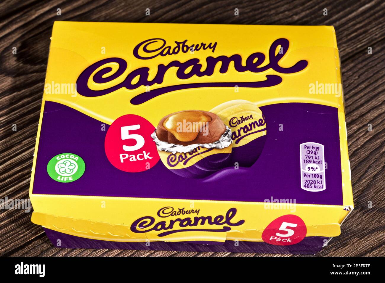 Cadbury caramel eggs Stock Photo Alamy