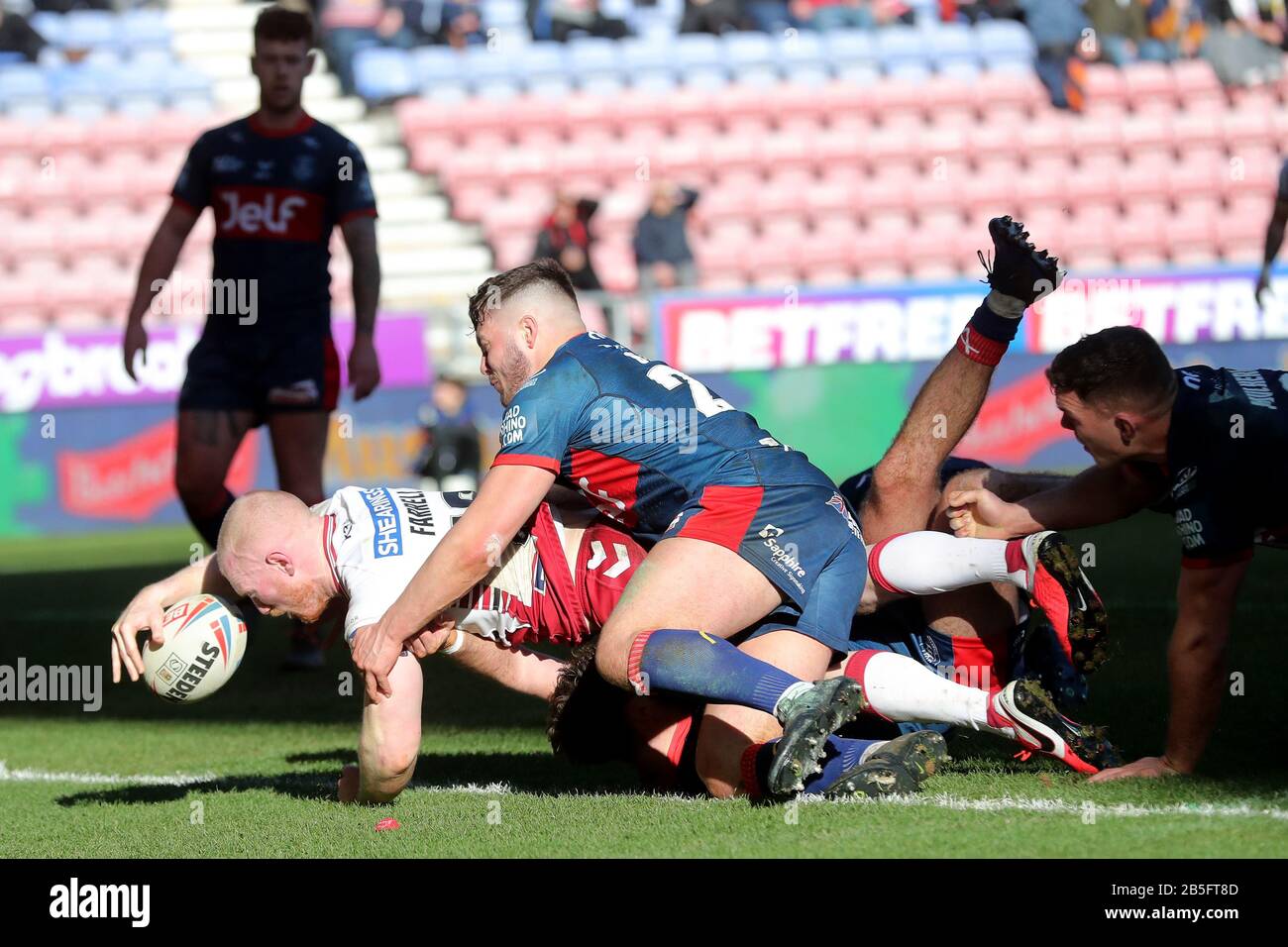 Liam farrell wigan warriors hi-res stock photography and images - Alamy