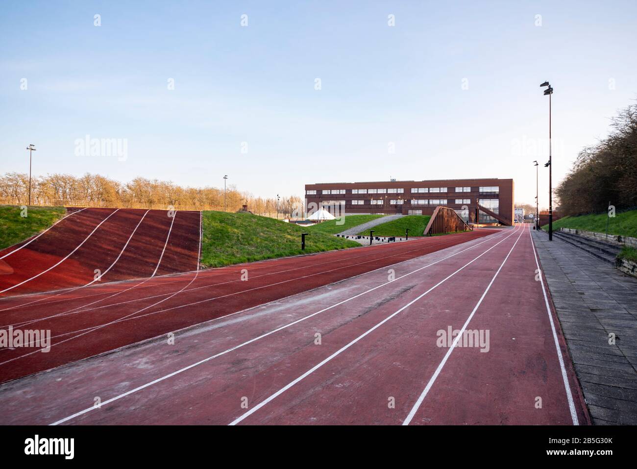 Odense Cortex Park Area Near University Of Southern Denmark Construction Of Infrastructure Growing Urban City Stock Photo Alamy