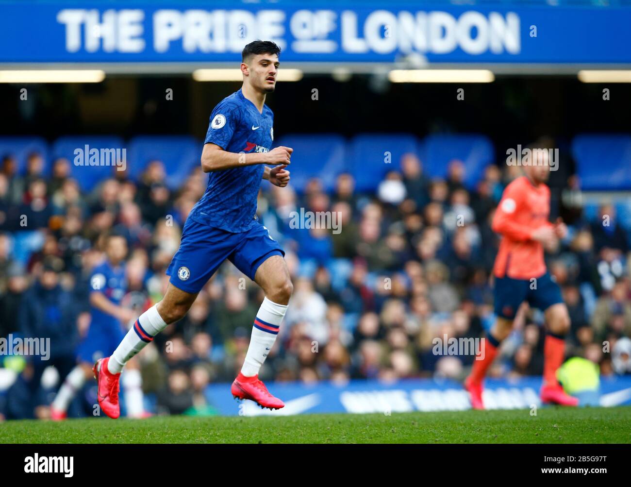 London United Kingdom March 08 Chelsea S Armando Broja During English Premier League Between Chelsea And Evertonat