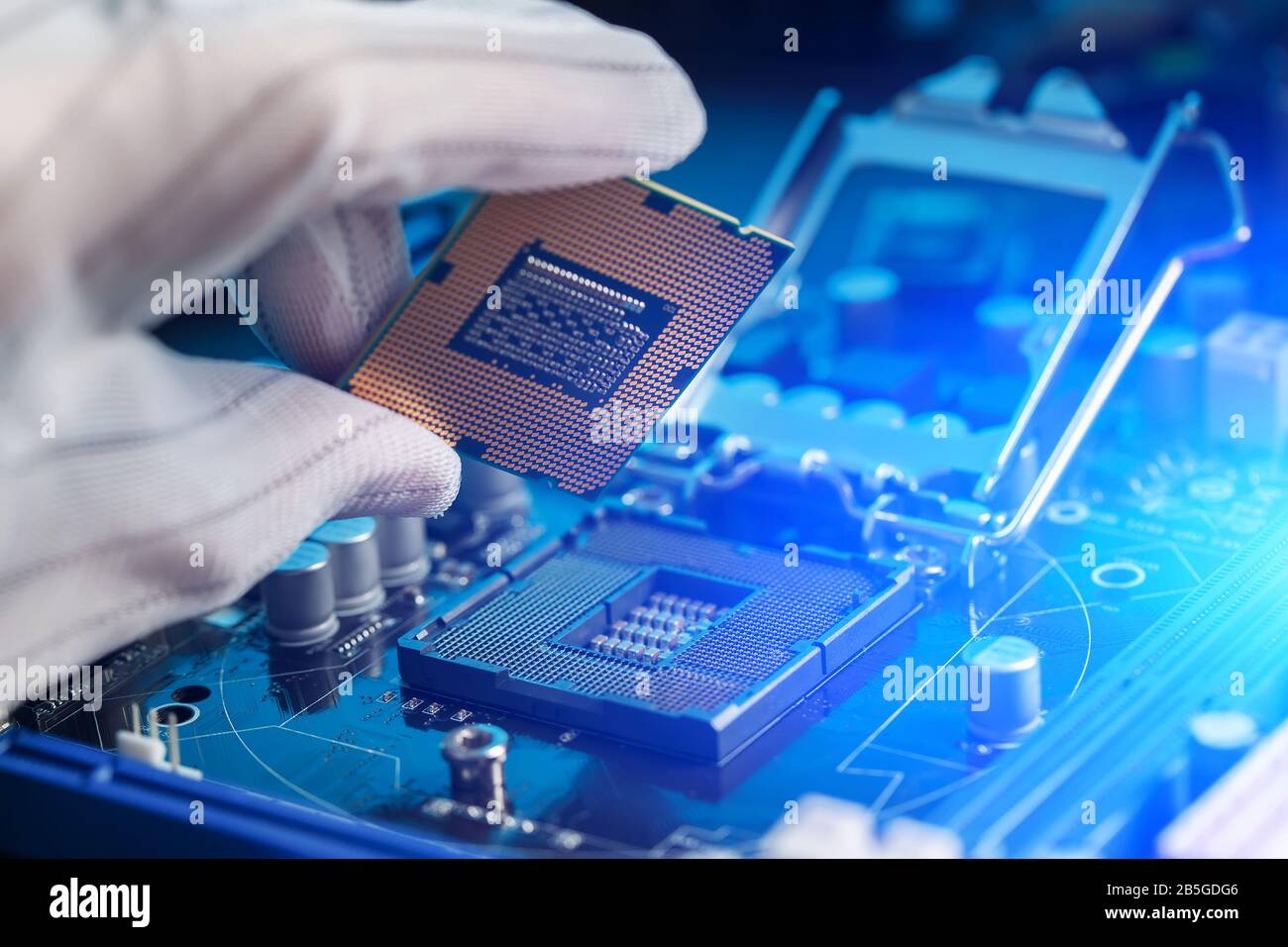 Electronic engineer of computer technology. Maintenance computer cpu