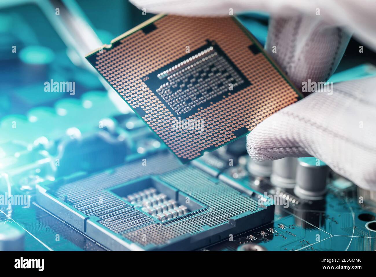 Replacing the computer s central processor. Maintenance, updating the