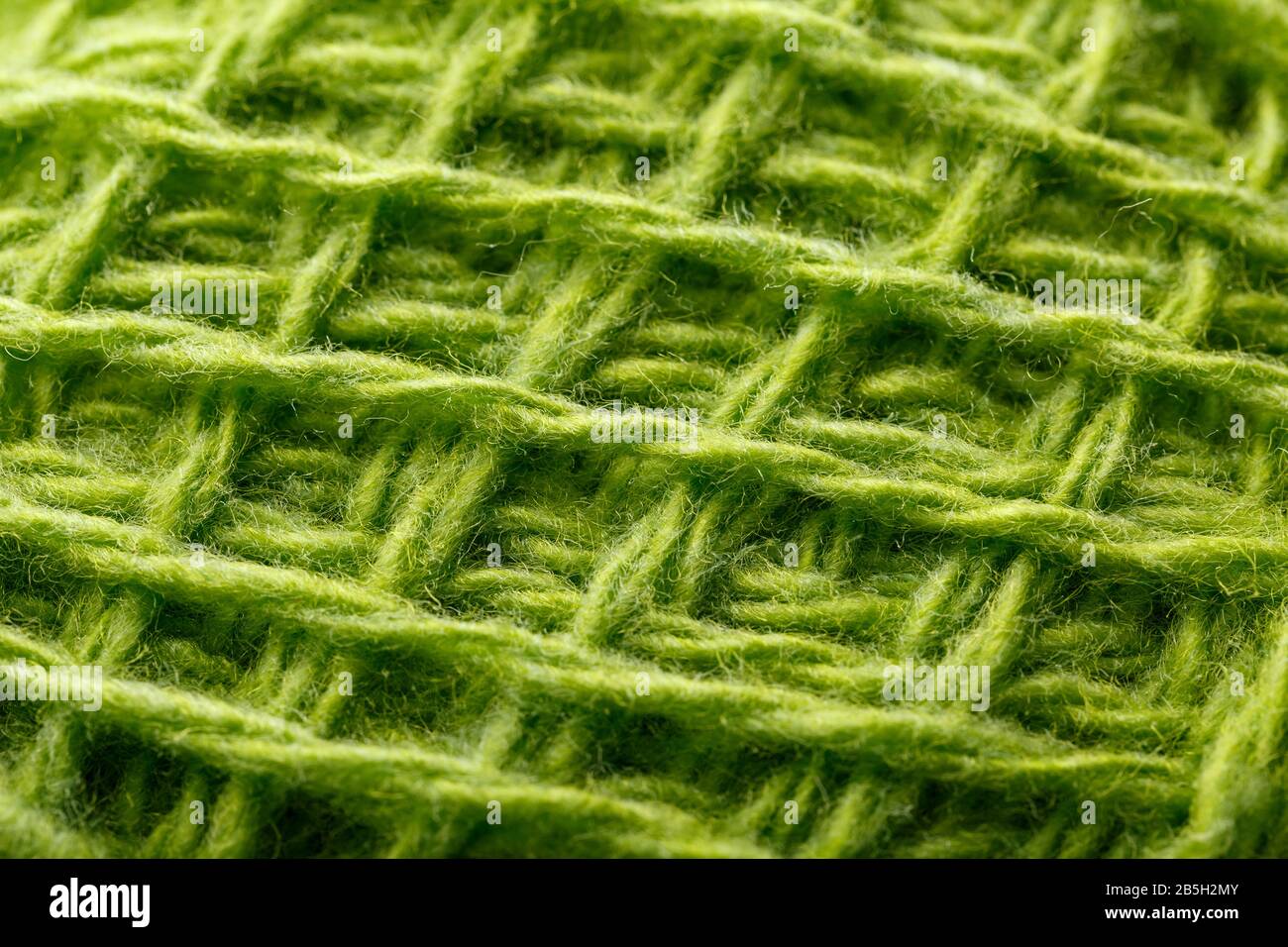 Green Wool Cloth while Knitting Stock Image - Image of wool, hobby: 34803765