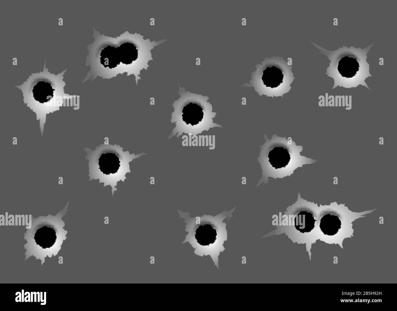 Bullet holes Black and White Stock Photos & Images Alamy