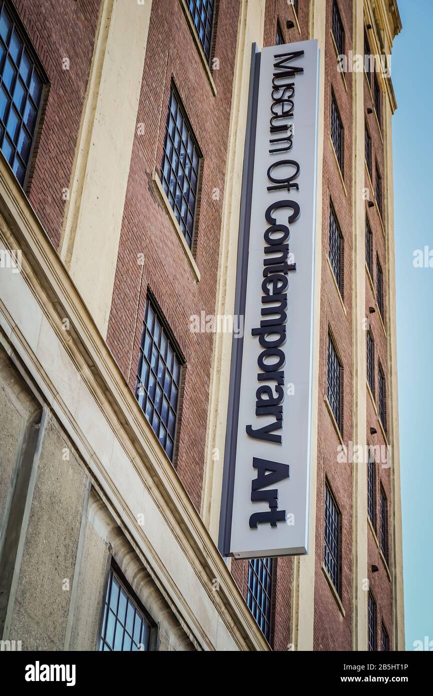 Museum of Contemporary Art Toronto Canada is an independent museum and art gallery Stock Photo