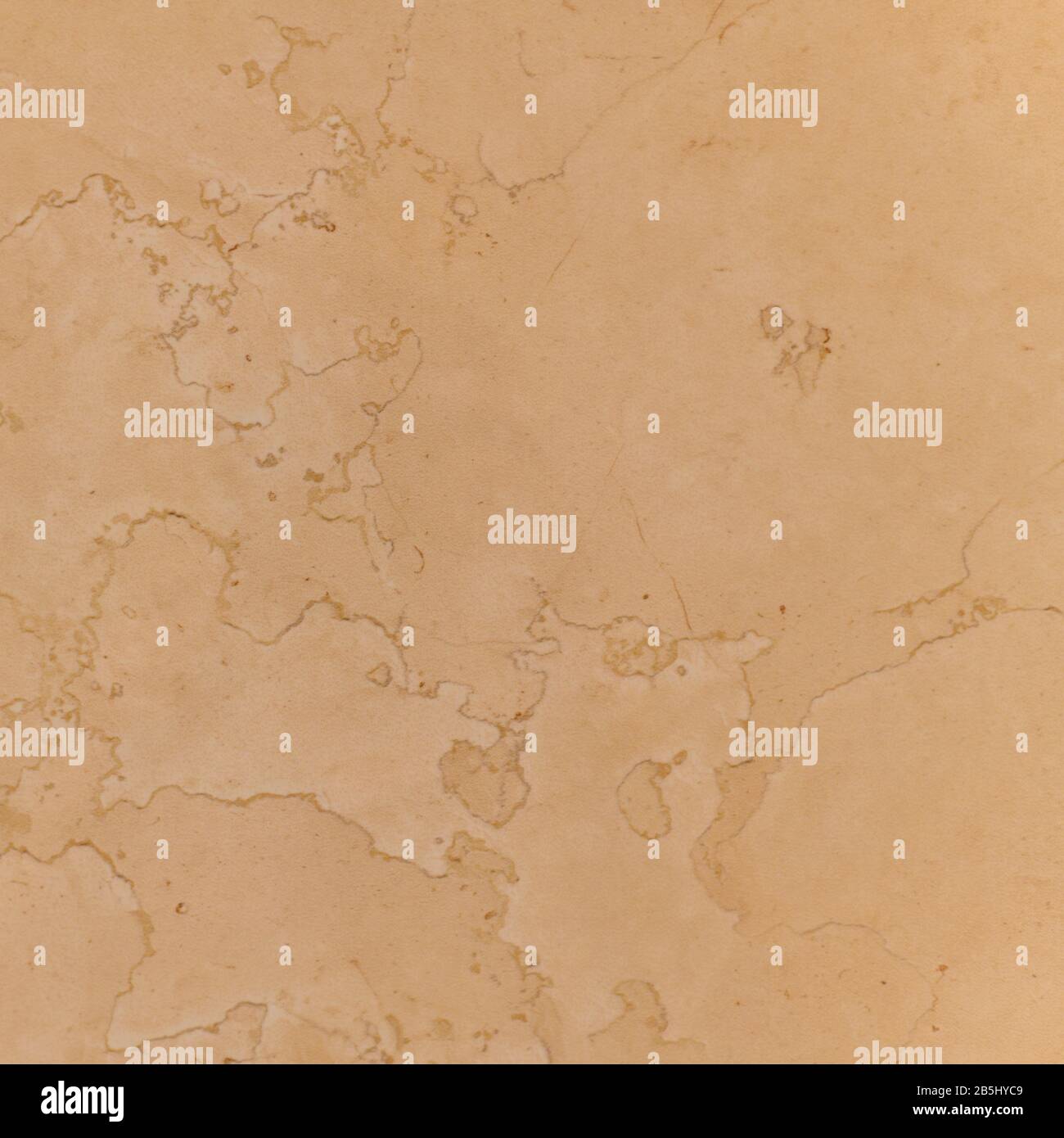 The picture is light brown marble, similar to the contours of the seas on a physical map.  Stock Photo