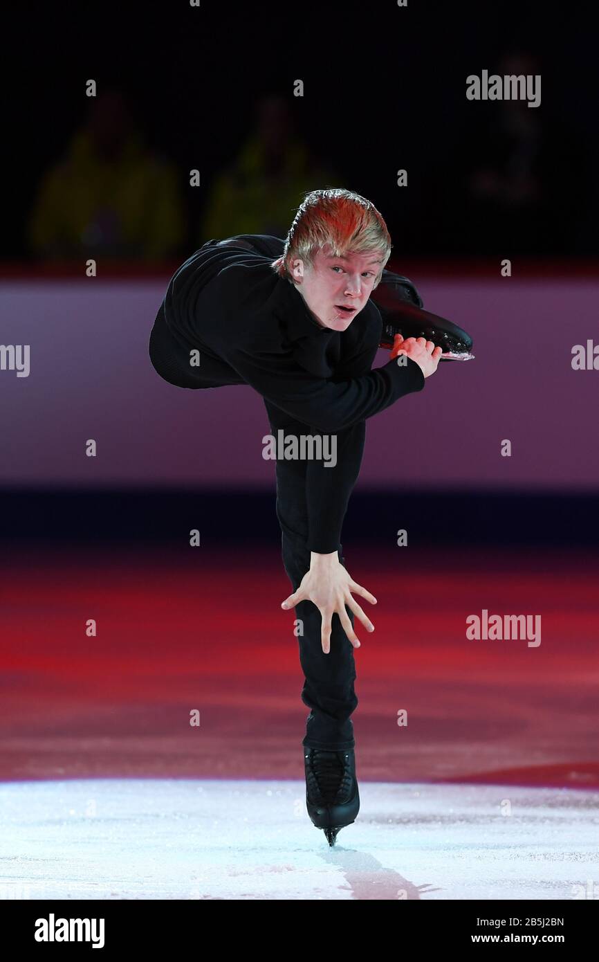 Daniel GRASSL, from Italy during the Exhibition Gala at the ISU World