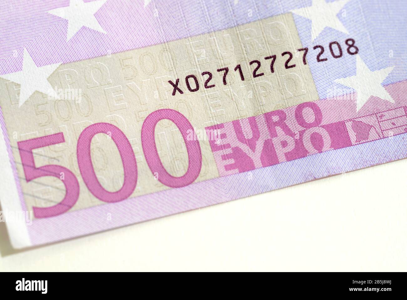 500 Euroschein Stock Photo
