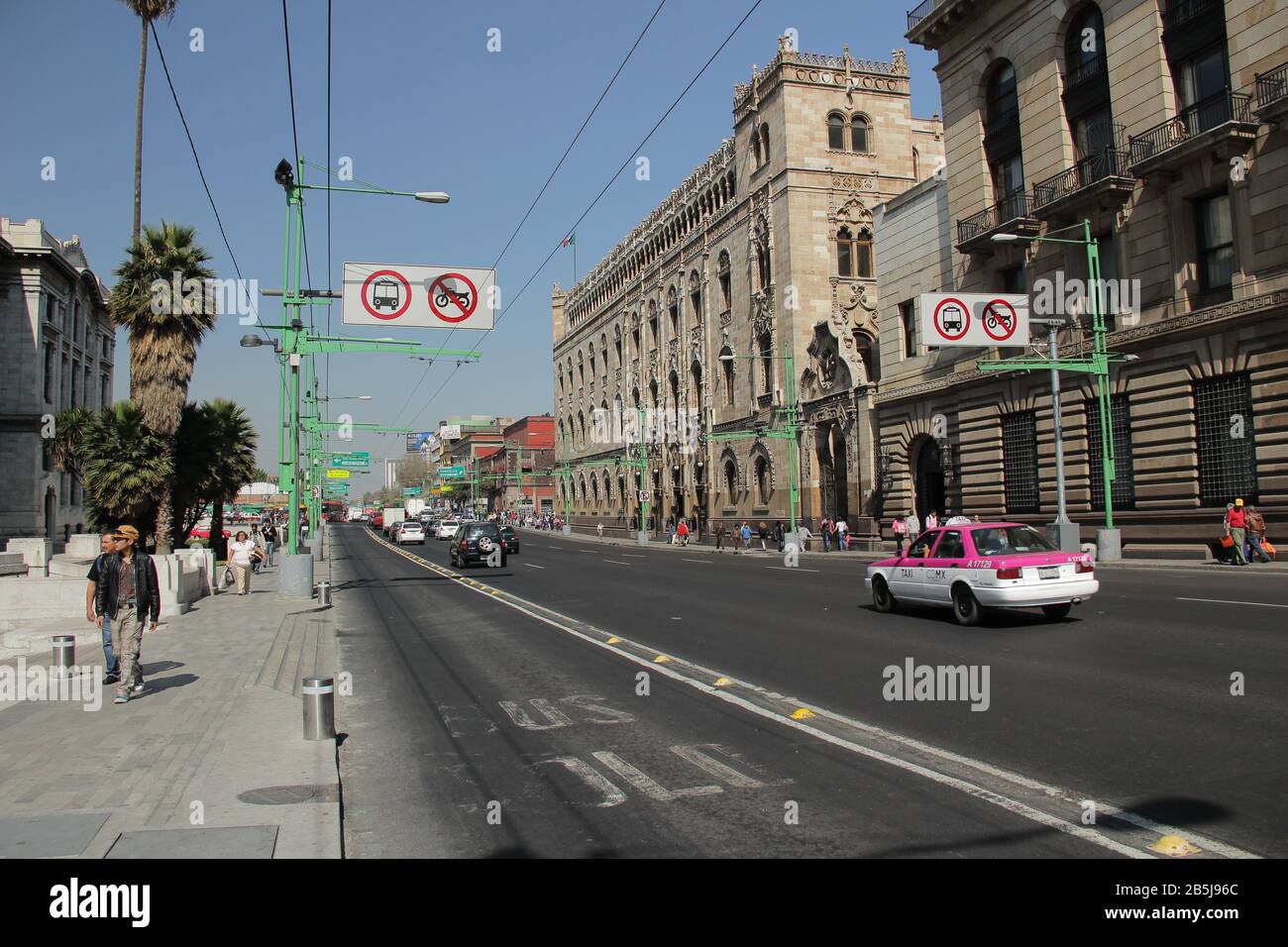 Main post office building in Mexico city. Palacio de Correos Stock Photo Alamy