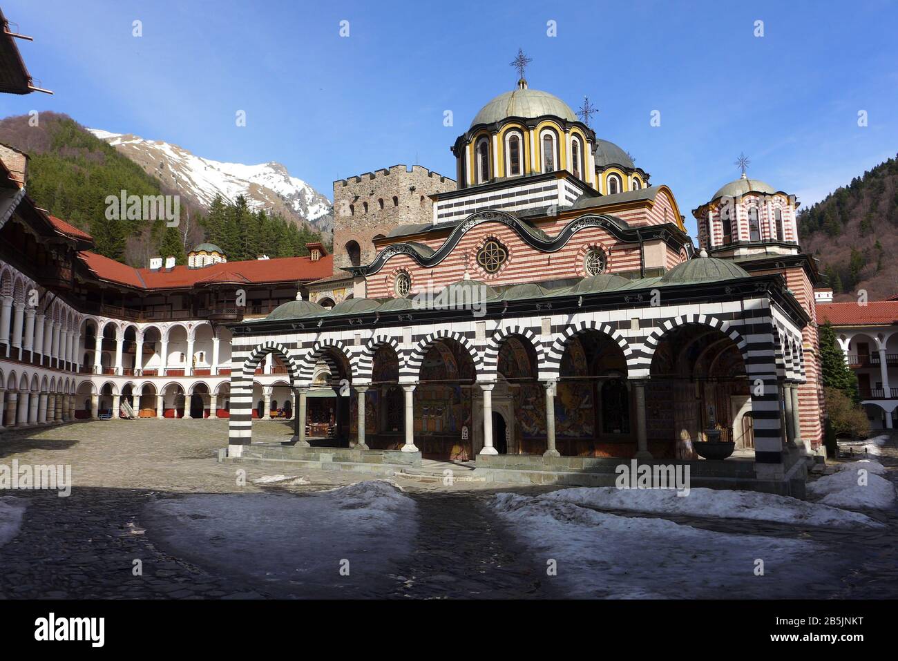 Rila Orthodox Monastery, Bulgaria Stock Photo - Alamy