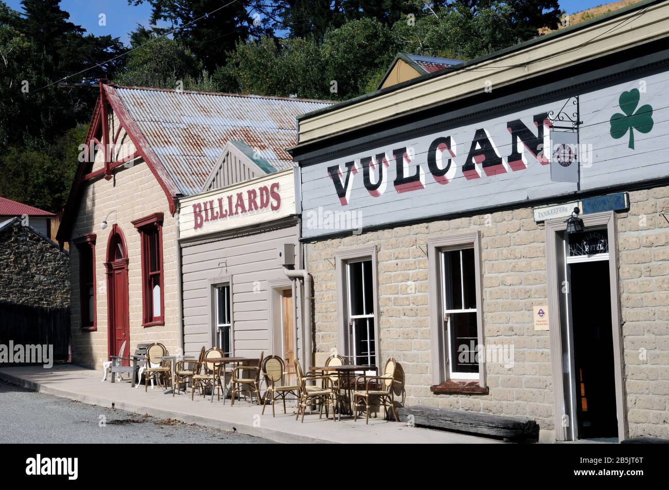 The Vulcan Hotel in the old mining town of St Bathans in Central Otago