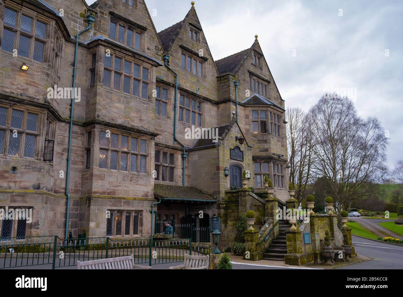 Weston Hall.  Popular event and dining venue with luxury accommodation. Stock Photo
