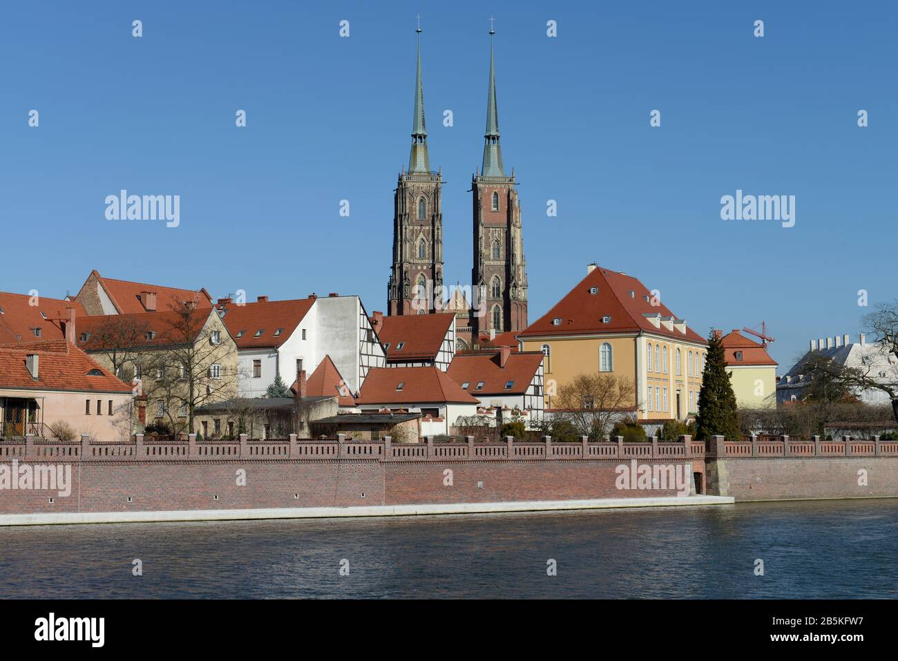 Johanneskathedrale, Dominsel, Breslau, Niederschlesien, Polen Stock Photo