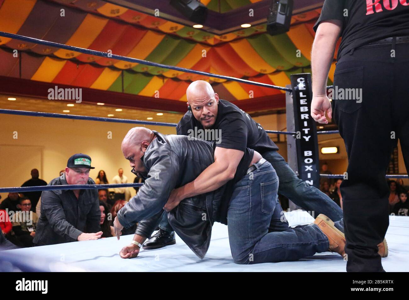 ATLANTIC CITY, NJ MARCH 7 Celebrity Boxing 71 with Sandman verses Catfish Cooley at Showboat