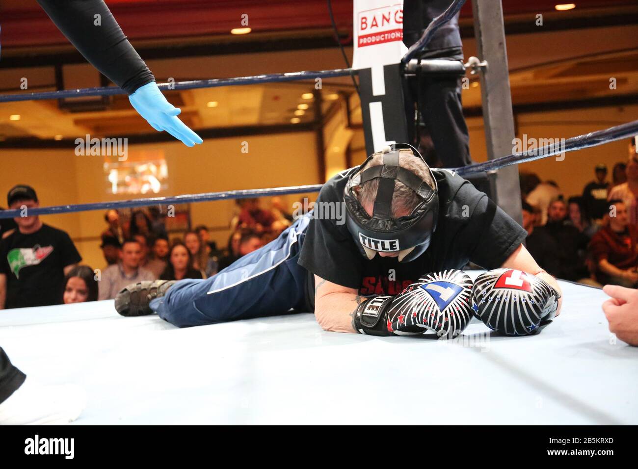 ATLANTIC CITY, NJ MARCH 7 Celebrity Boxing 71 with Sandman verses Catfish Cooley at Showboat