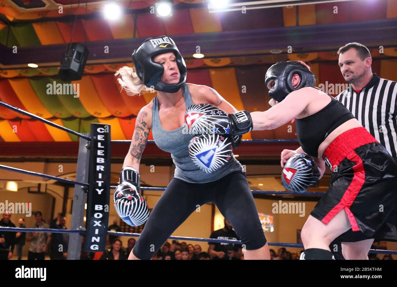 ATLANTIC CITY, NJ MARCH 7 Celebrity Boxing 71 with Sandman verses Catfish Cooley at Showboat