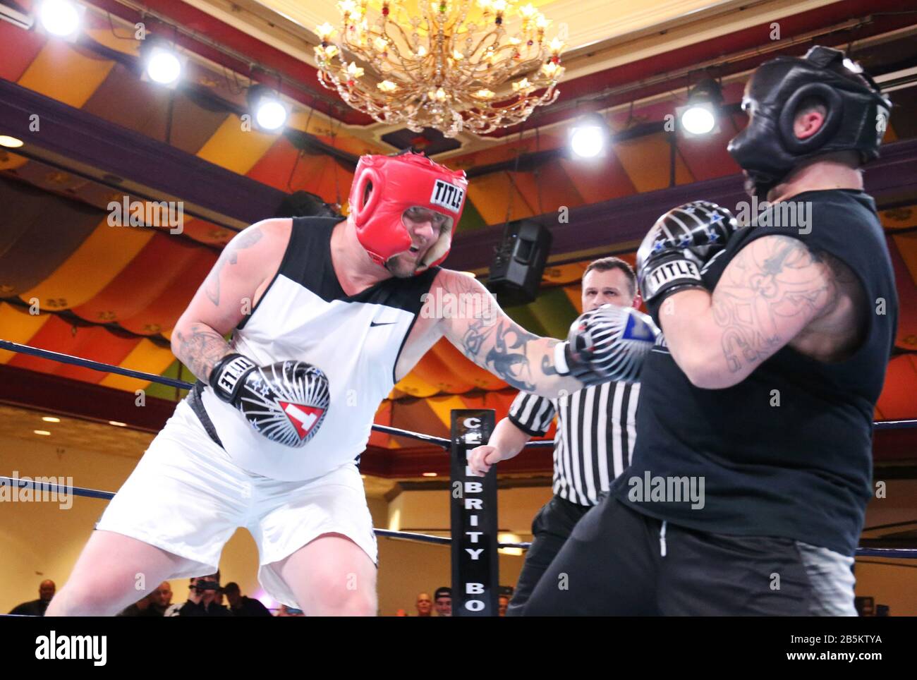 ATLANTIC CITY, NJ MARCH 7 Celebrity Boxing 71 with Sandman verses Catfish Cooley at Showboat