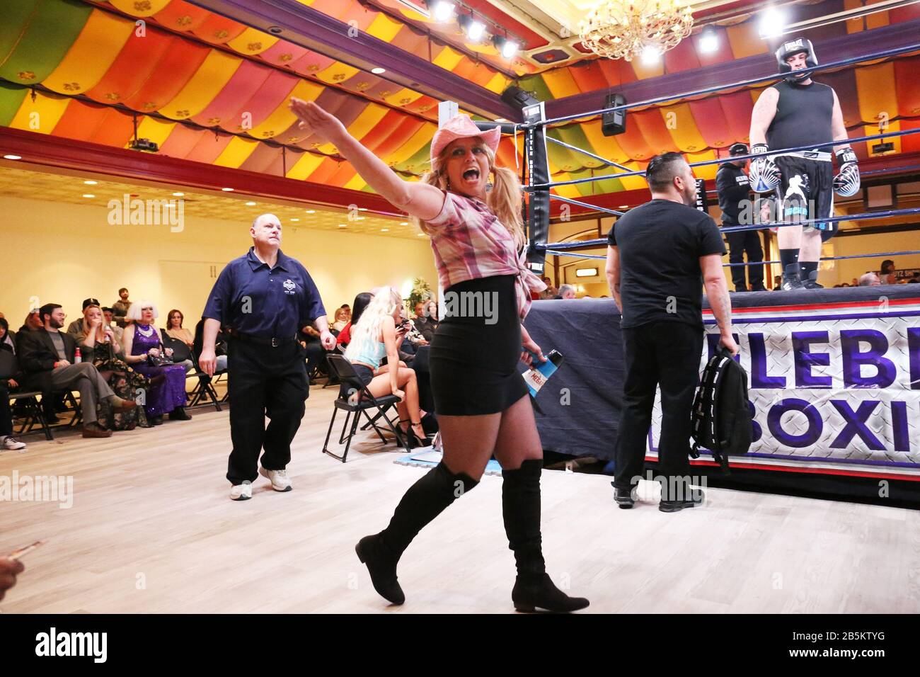 ATLANTIC CITY, NJ MARCH 7 Celebrity Boxing 71 with Sandman verses Catfish Cooley at Showboat