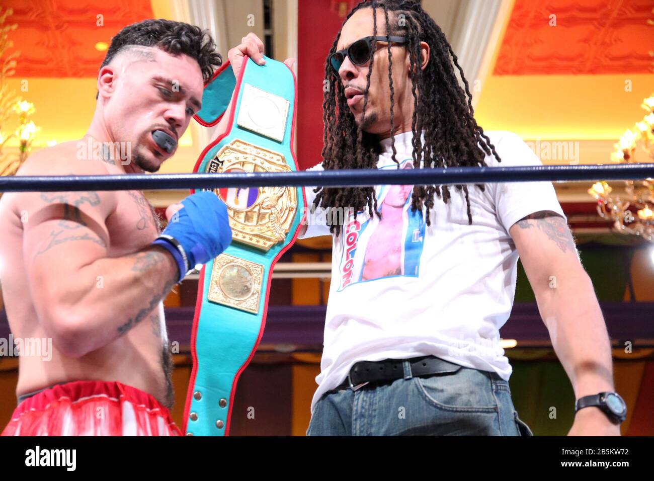 ATLANTIC CITY, NJ MARCH 7 Celebrity Boxing 71 with Sandman verses Catfish Cooley at Showboat