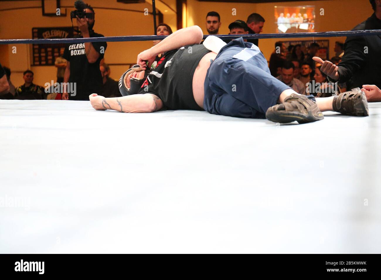 ATLANTIC CITY, NJ MARCH 7 Celebrity Boxing 71 with Sandman verses Catfish Cooley at Showboat