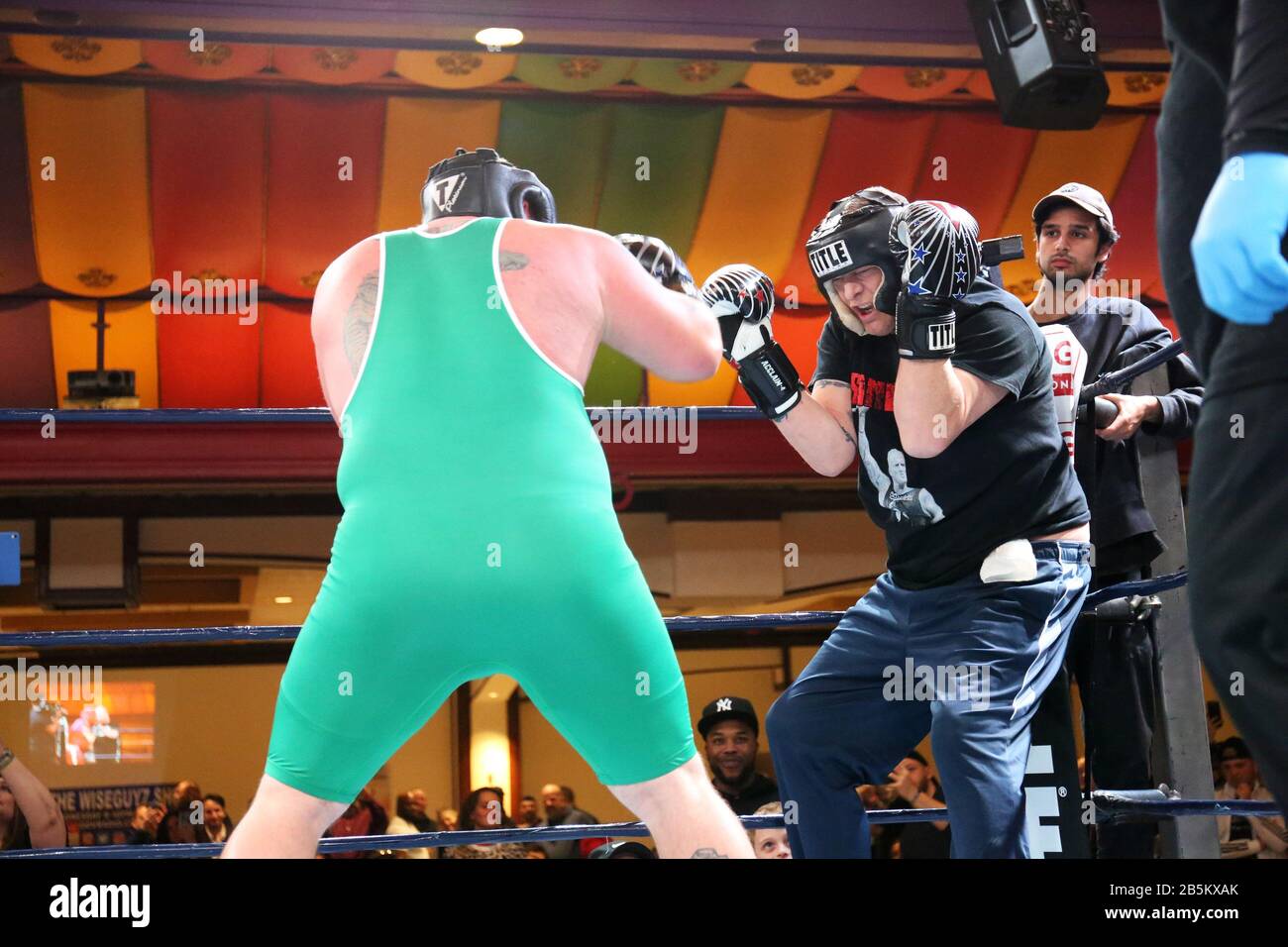 ATLANTIC CITY, NJ MARCH 7 Celebrity Boxing 71 with Sandman verses