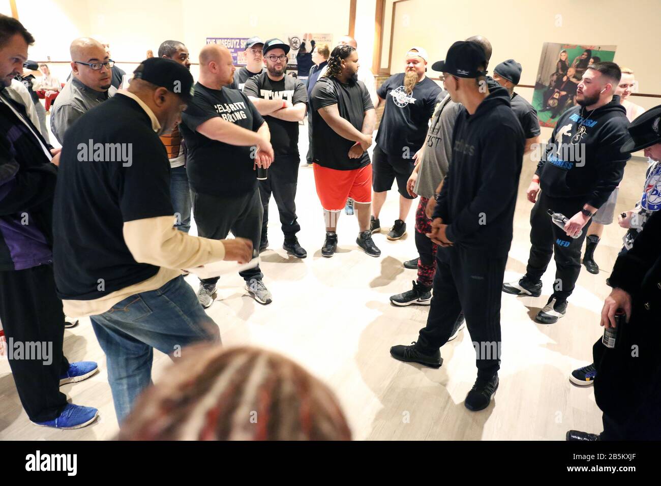 ATLANTIC CITY, NJ MARCH 7 Celebrity Boxing 71 with Sandman verses Catfish Cooley at Showboat